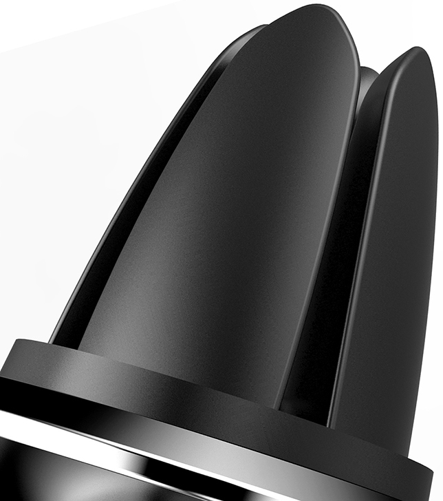 Держатель Baseus Small Ears Series Magnetic 360, чёрный (SUER-A01)