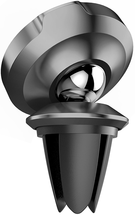Держатель Baseus Small Ears Series Magnetic 360, чёрный (SUER-A01)
