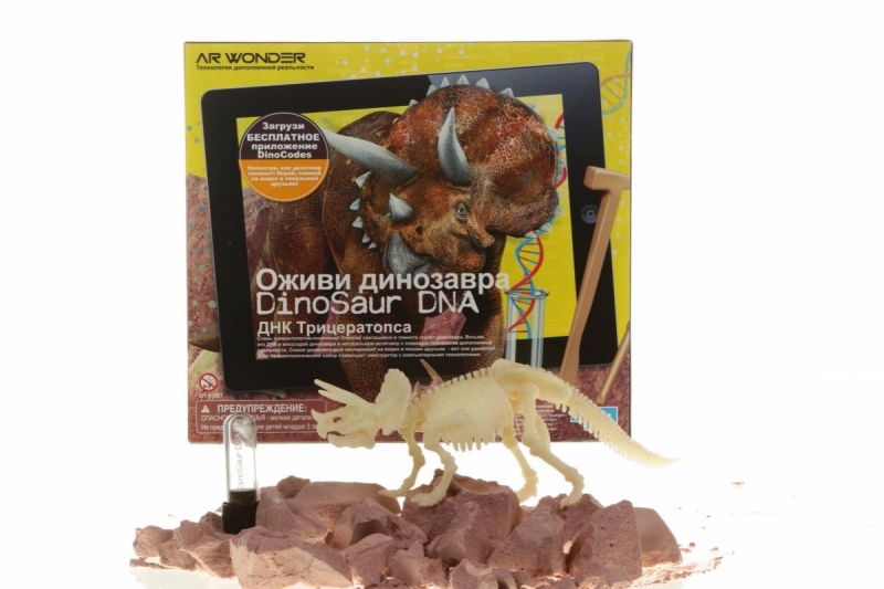 Набор 4M Оживи динозавра. ДНК Трицераптоса (00-07003)