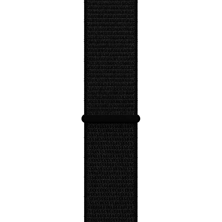 Ремешок для Apple Watch 38/40/41 мм нейлоновый, чёрный