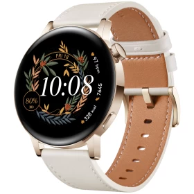 Умные часы Huawei Watch GT 3 42mm Золотистый/Белый Версия Elegant (MIL-B19)
