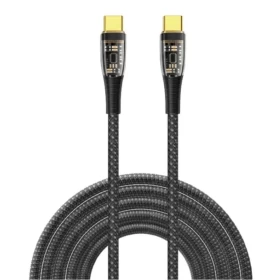 Кабель Wiwu Type-C to Type-C Cable 2м TM02, Чёрный
