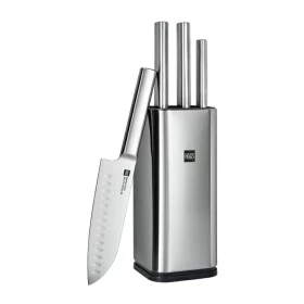Набор кухонных ножей XiaoMi HuoHou Stainless steel kitchen Knife set (HU0095), Серебристый