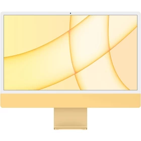 Apple iMac 24" Retina 4,5K, (Z12S000BK) (M1, 8C CPU, 8C GPU, 8 ГБ, 256 ГБ SSD), Жёлтый