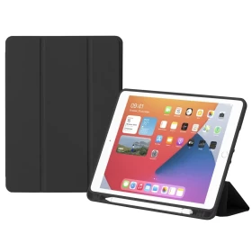 Чехол Smart Case With Pensil Holder для iPad 10.2, Чёрный