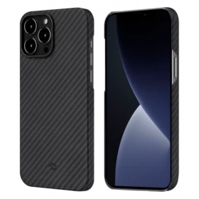 Чехол Pitaka MagEZ Case 2 для iPhone 13 Pro, Black/Grey (KI1301P)