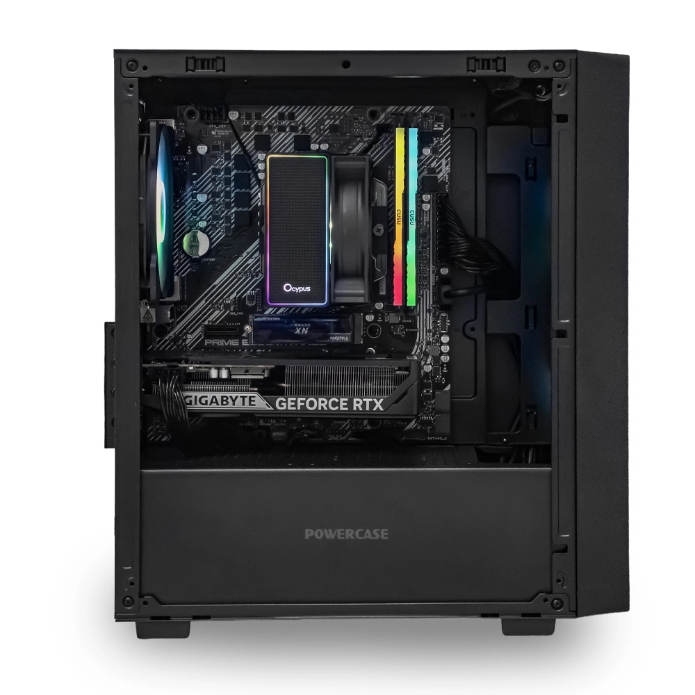 Системный блок CORE M (SM07 Ryzen 5 5600, 32Gb DDR4, RTX5060, SSD 1Tb M.2, ASUS PRIME B550M-K, 650Вт). Фото 3