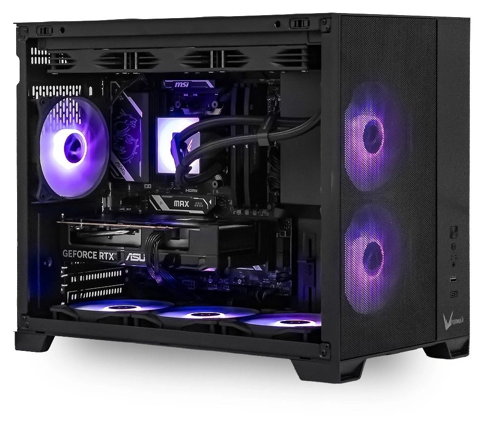 Системный блок CORE X (G6 Ryzen 5 7500F, 32Гб DDR5, RTX5060 Ti, SSD 1Тб M.2, MSI B850M Gaming Pro Max, 550Вт). Фото 1