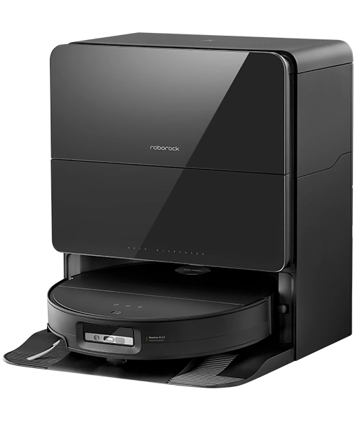 Робот-пылесос Roborock Saros 10R, Black (S91COP). Фото 1