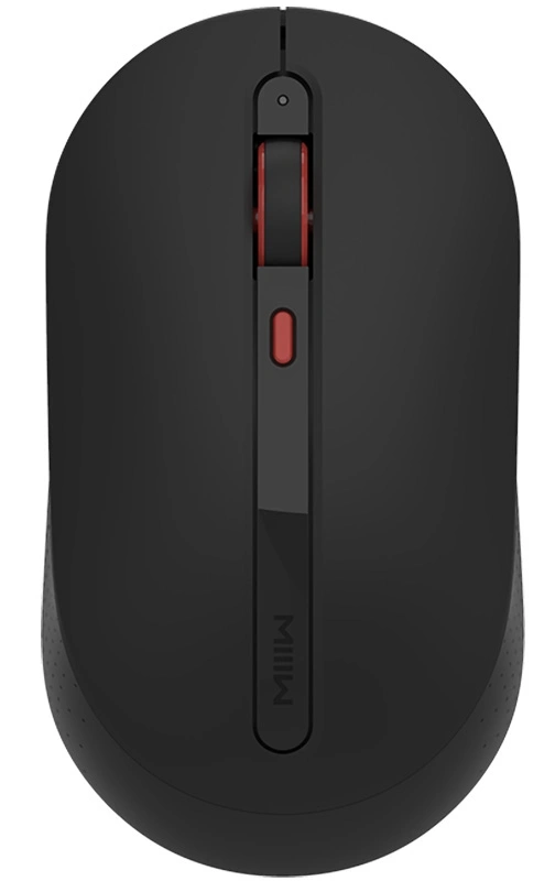 Мышь беспроводная MIIIW Wireless Mute Mouse MWWM01, Чёрная. Фото 1