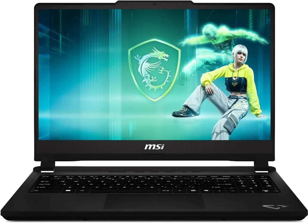 MSI Cyborg 15 C2WF-014XRU Серый (15.6" IPS, Intel Core i7-240H, 16 Гб, SSD 1024 Гб, GeForce RTX 5060, DOS) 9S7-15T121-014. Фото 1