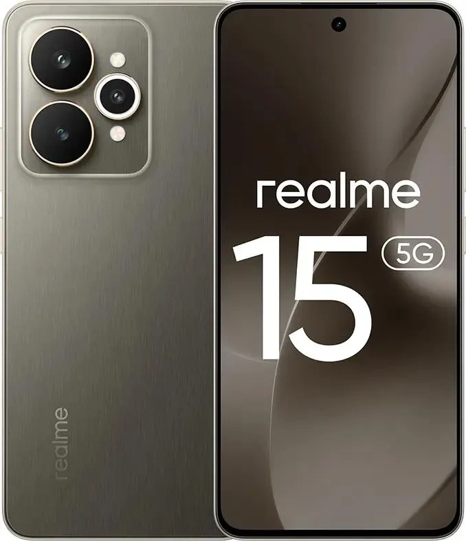 Смартфон Realme 15 5G 8/256Гб, Черный металл (RMX5106). Фото 1