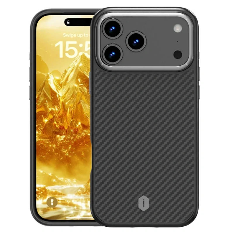 Накладка Wiwu для iPhone 17 Pro Defense Ultra Magsafe, Чёрная (DCC-205). Фото 1