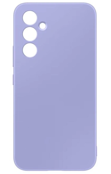 Накладка Silicone Case Logo для Samsung Galaxy A15 4G/5G, Лиловая. Фото 1