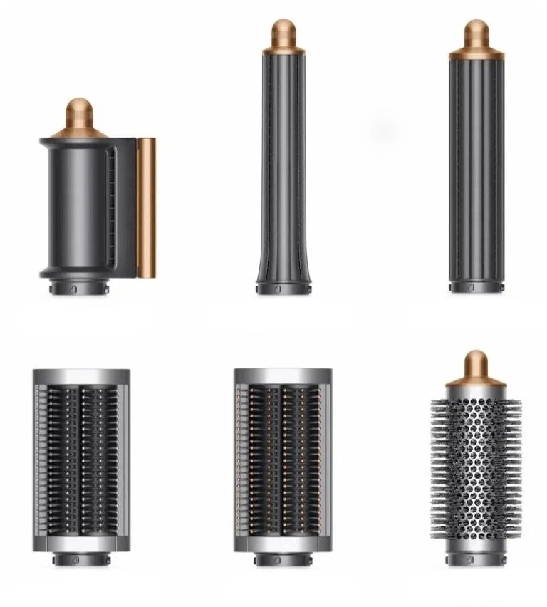 Стайлер для волос Dyson AirWrap Complete Long HS05, Bright Nickel/Bright Copper. Фото 2