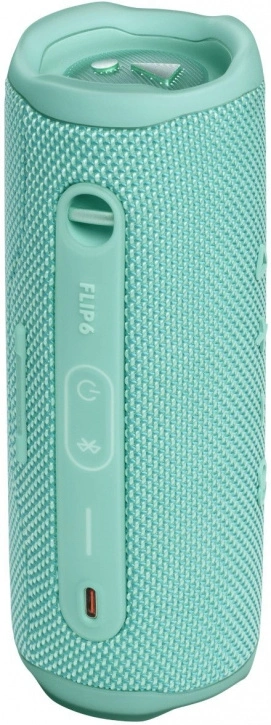 Беспроводная акустика JBL Flip 6, Teal (JBLFLIP6TEAL). Фото 5