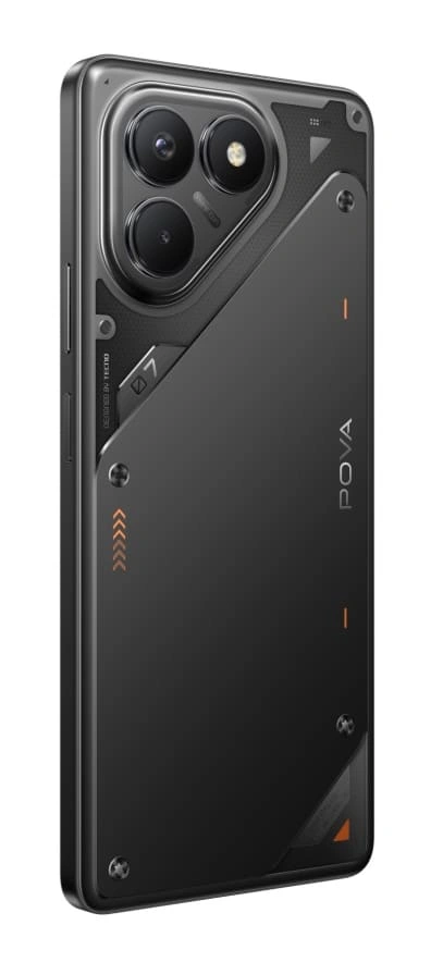 Смартфон Tecno Pova 7 Neo 8/256Gb Индустриальный чёрный (LJ6). Фото 2
