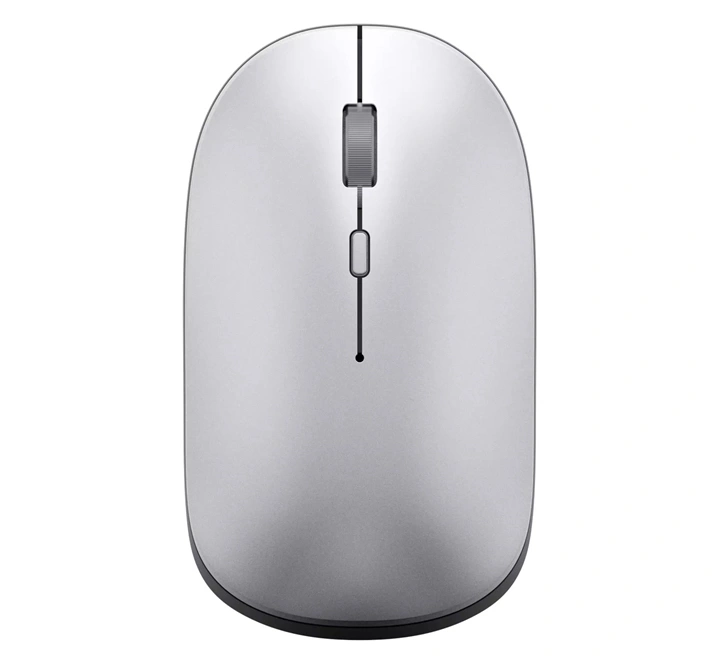 Мышь беспроводная Wiwu Dual Mode Wireless Mouse WM104, Серебро. Фото 1