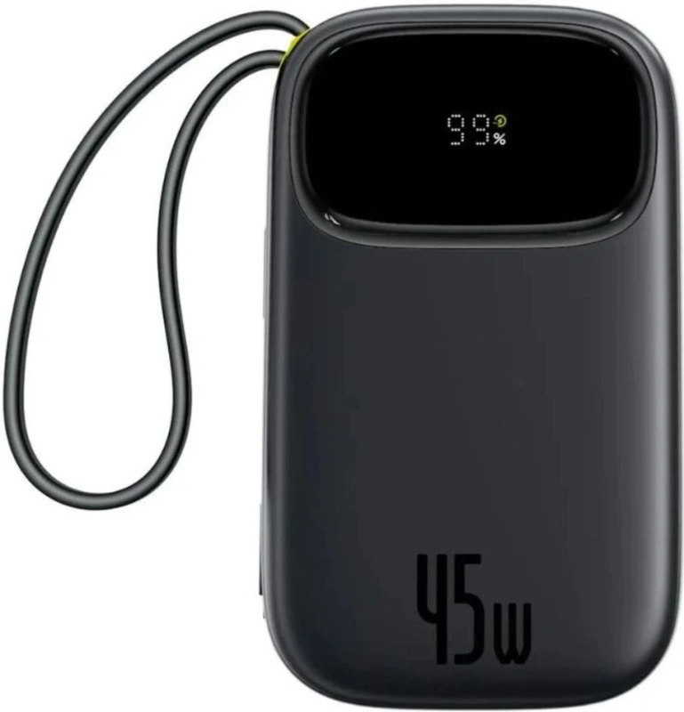 Внешний аккумулятор Baseus EnerFill FC31 20000mAh Qpow 3 45W, Чёрный (E0028D00). Фото 2