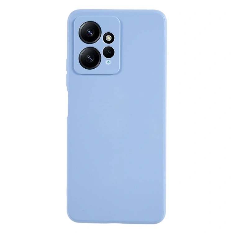 Накладка Silicone Case Logo для Xiaomi Redmi Note 12 4G, Лиловая. Фото 1