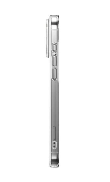 Накладка Uniq AirSuit MagSafe для iPhone 17, Glossy Clear/White (IP6.3(2025)-ASMGCLRW). Фото 4