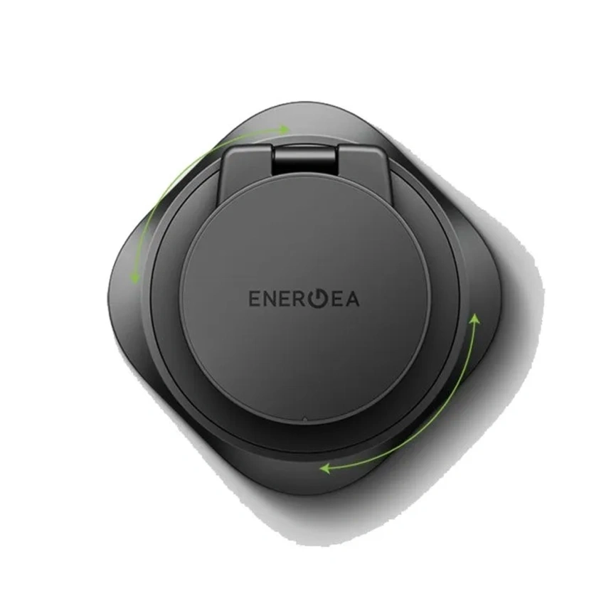 Беспроводная зарядная станция EnergEA AluMag Gyro 3-in-1, Gunmetal (AM-GYRO-GUN). Фото 3