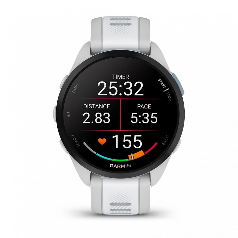 Умные часы Garmin Forerunner 165 Amoled Mist Gray/Whitestone. Фото 7