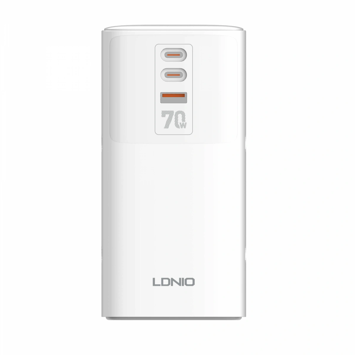 Сетевой фильтр LDNIO 70W Multifunctional Universal Desktop Power Adapter, 2500W, 4 розетки, 2хUSB-C, 1хUSB-A, 2 метра, Белый (SC4383). Фото 2