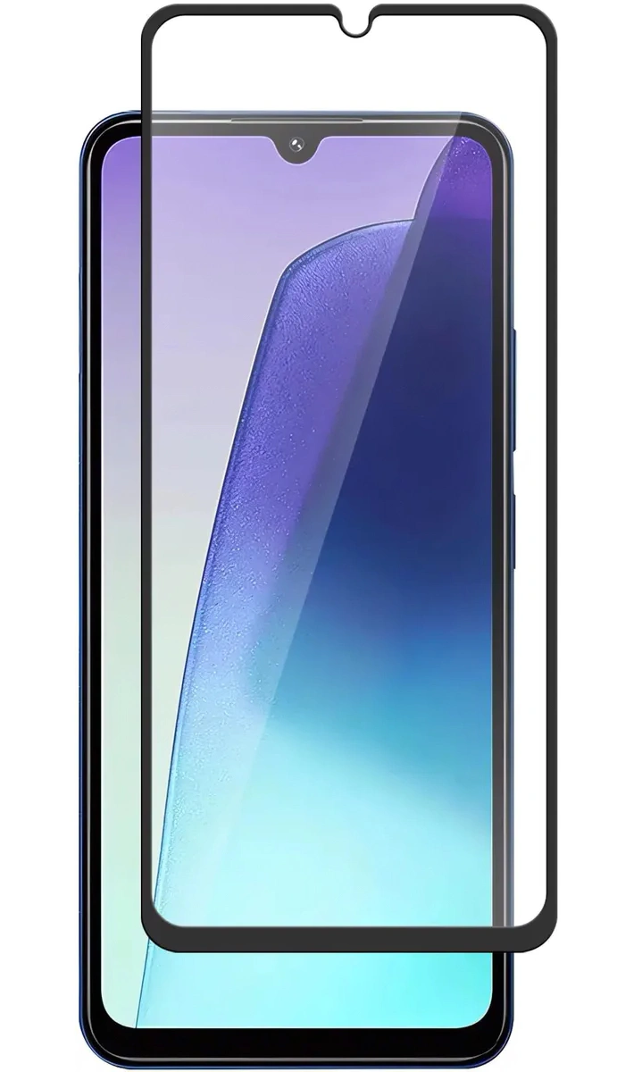 Защитное стекло для Redmi 14C / Poco C75, Чёрный. Фото 1