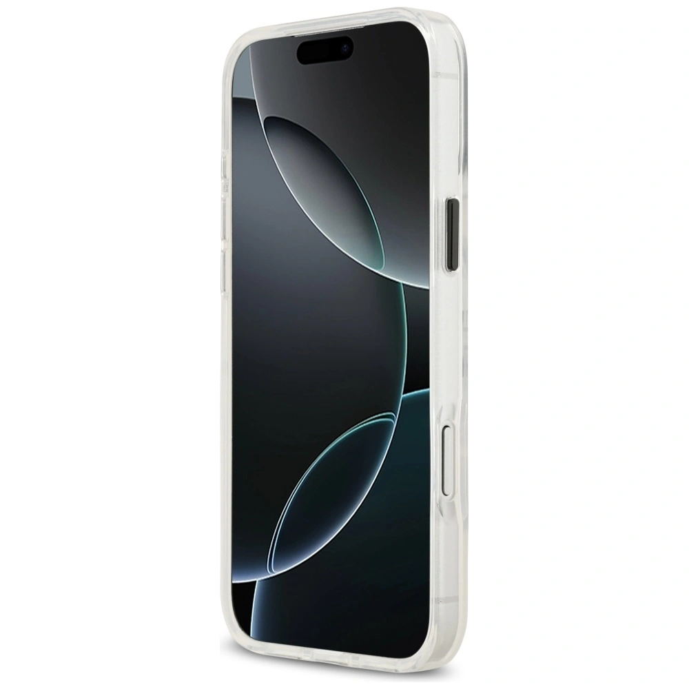Накладка Lagerfeld для iPhone 17 Pro Max ML Sketch Choupette Metal camera (MagSafe), Прозрачный (KLHMP17XHGCHGKBT). Фото 5