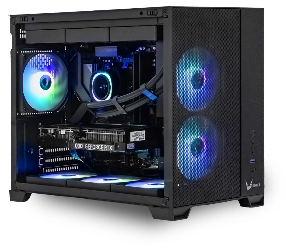 Системный блок CORE X (Air Mesh G6 Ryzen 5 7500F, 32Гб DDR5, RTX5060 Ti, SSD 1Тб M.2, Gigabyte B850M, 650Вт). Фото 1