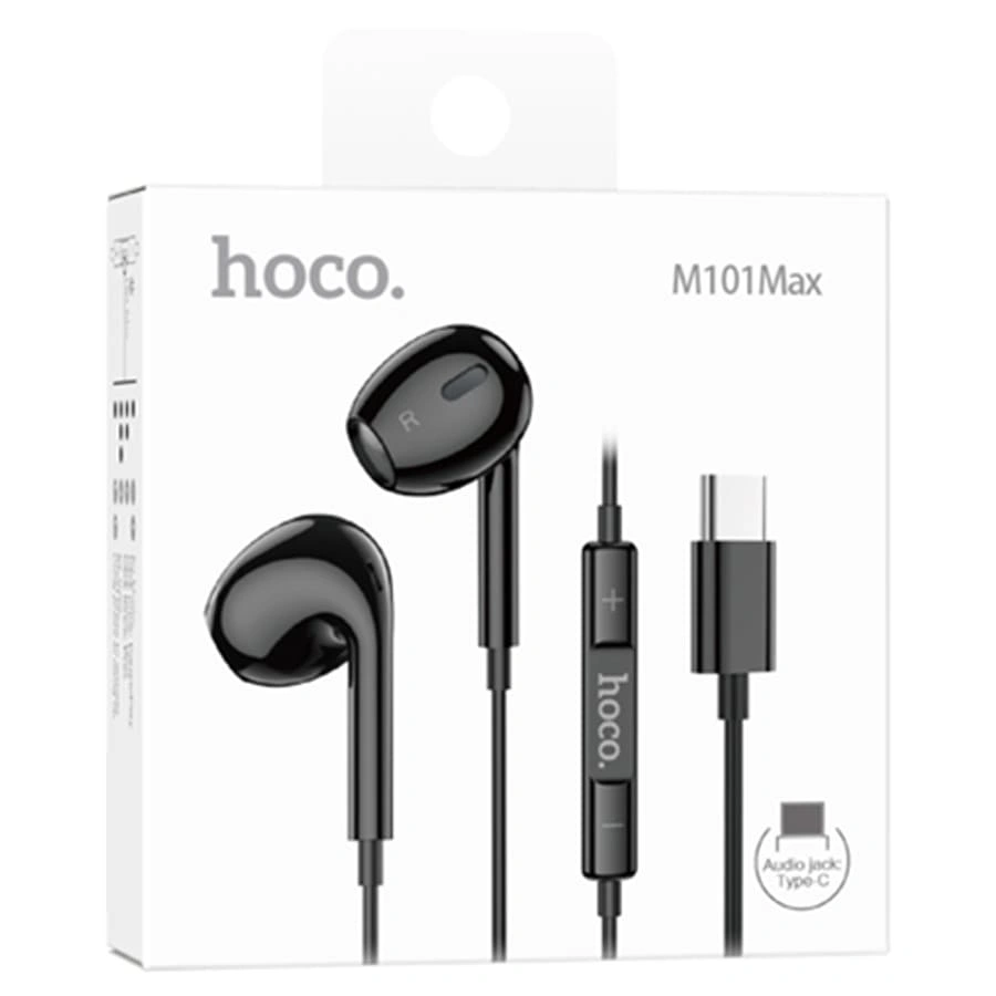 Наушники Hoco M101 Max Type-C, Чёрные. Фото 6