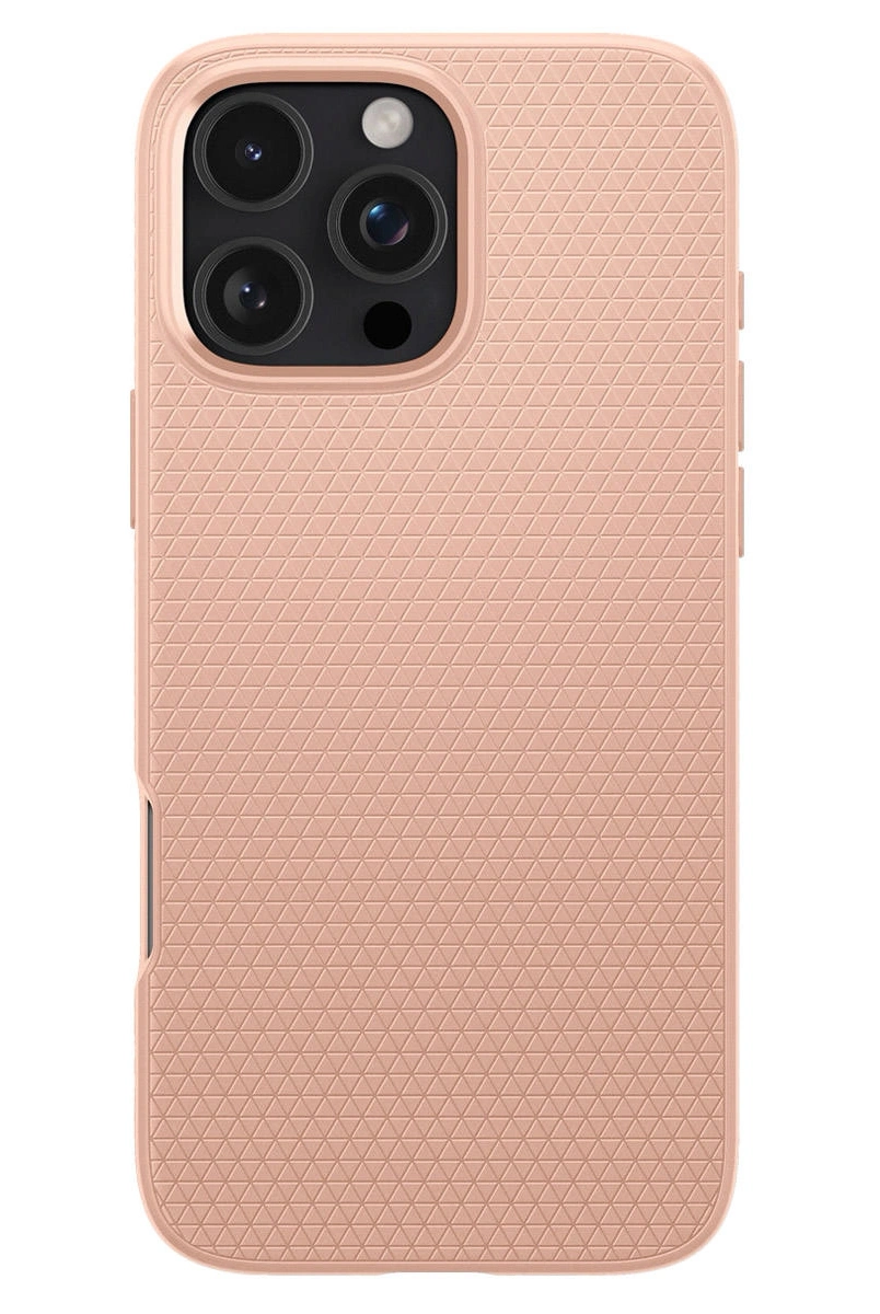 Накладка Spigen Liquid Air для iPhone 16 Pro, Rose Titanium (ACS08692). Фото 6