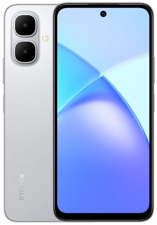 Смартфон Infinix Smart 10 3/64Гб Серебристый титан. Фото 1