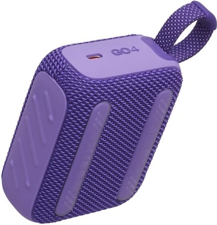 Беспроводная акустика JBL Go 4 Purple (JBLGO4PUR). Фото 5