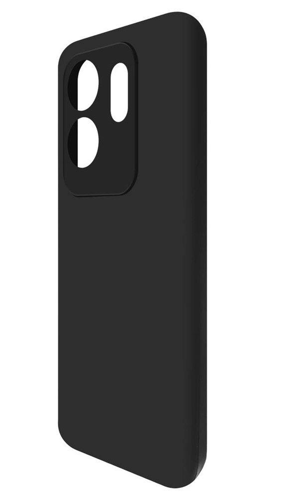 Накладка Krutoff Soft Case для Infinix Zero 30 4G, Чёрная. Фото 2