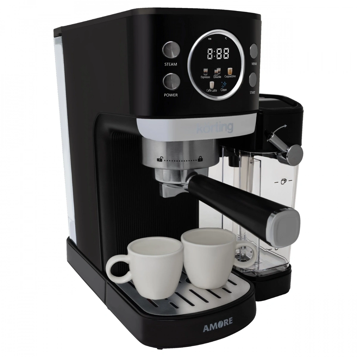 Кофеварка рожковая Korting KCM 1007 T Amore. Фото 3