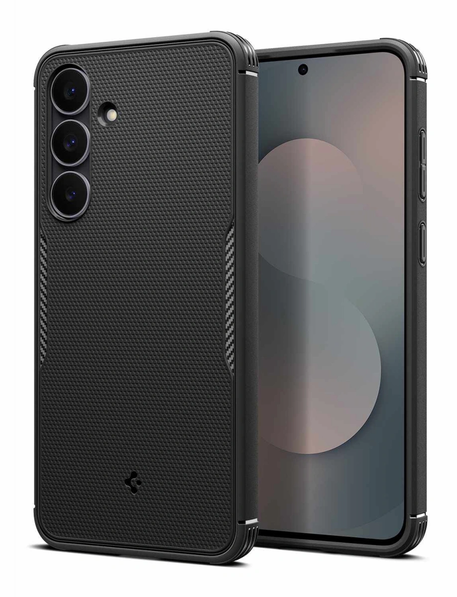 Накладка Spigen Core Armor для Samsung Galaxy S25 FE MagSafe, Чёрная матовая (ACS10021). Фото 1