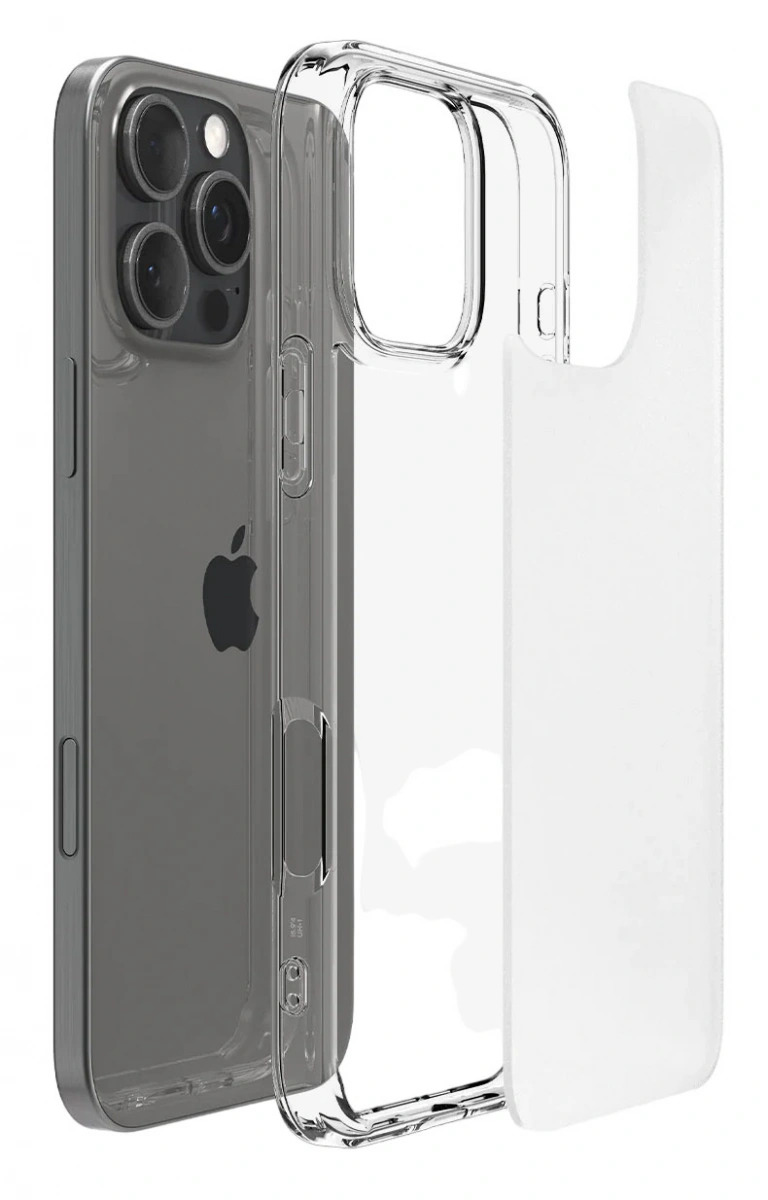 Накладка Spigen Ultra Hybrid для iPhone 16 Pro, Frost Clear (ACS08122). Фото 4