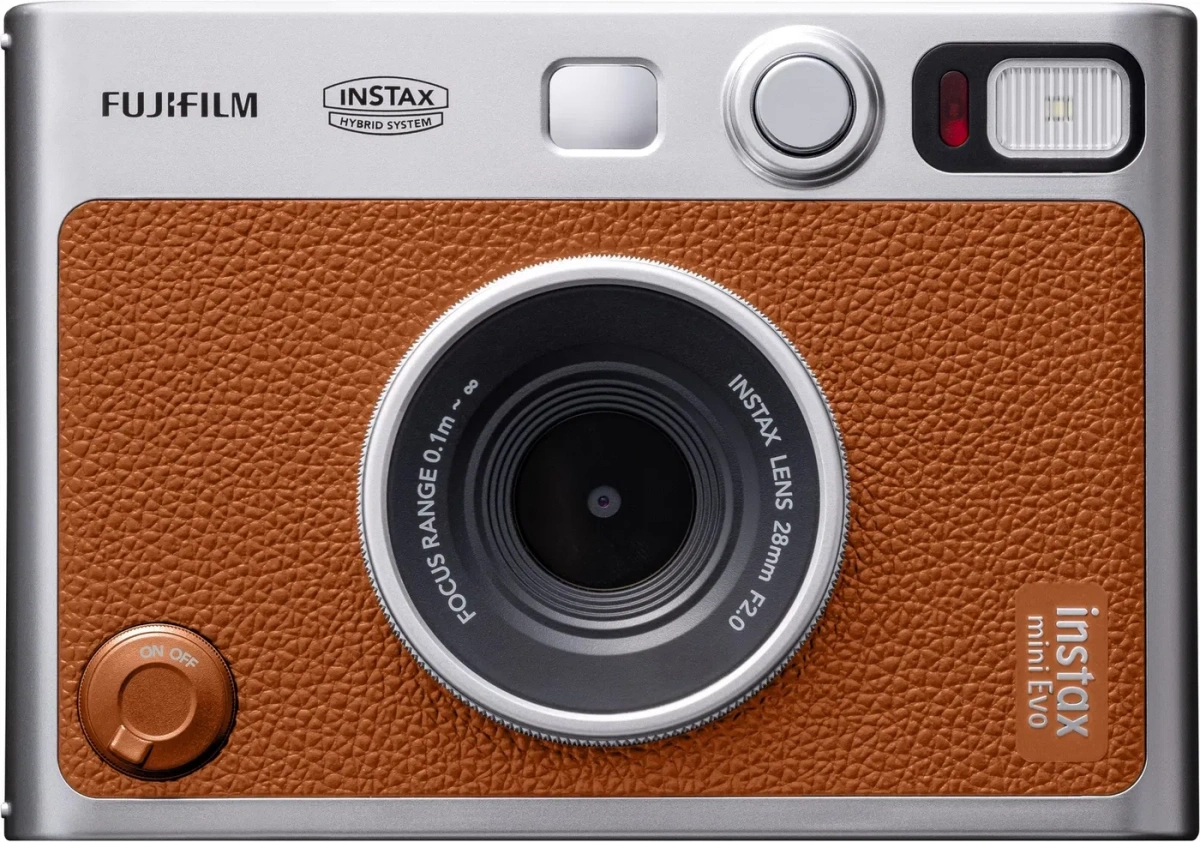Фотоаппарат моментальной печати Fujifilm Instax Mini Evo, Brown. Фото 1