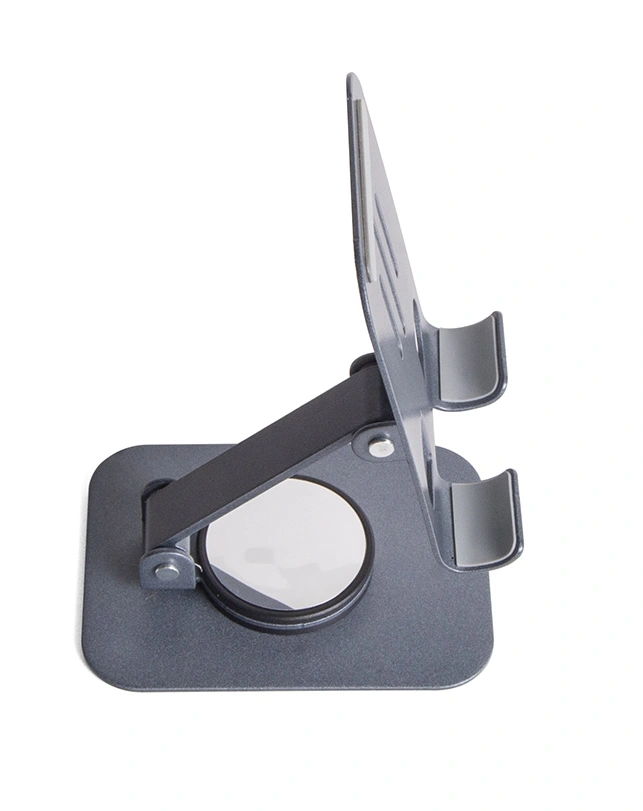 Подставка для телефона K61 Металлическая, Серый металлик. Фото 3