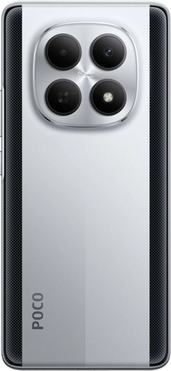 Смартфон Poco M8 8/256Гб Серебро. Фото 2