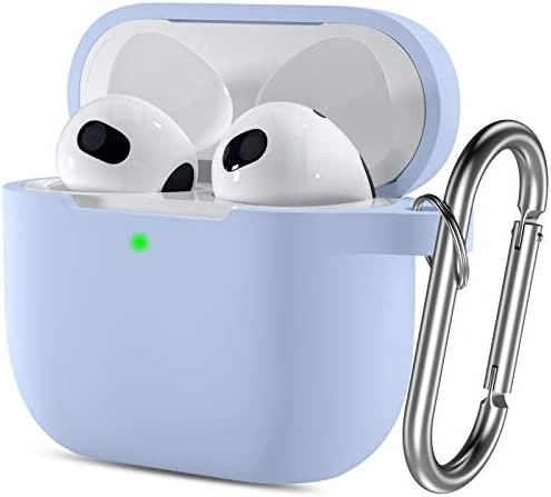 Чехол Silicone Case для наушников AirPods 3, Ice Sea Blue. Фото 1