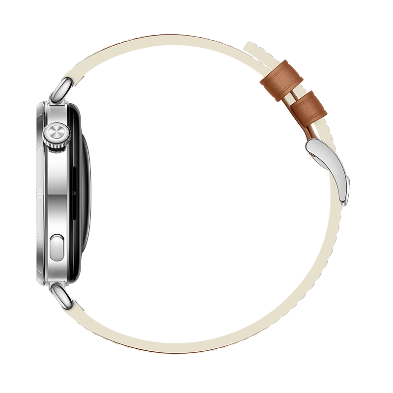 Умные часы Huawei Watch GT 6 41мм, Коричневый, Ремешок коричневый из композитной кожи (KSU-B19). Фото 4