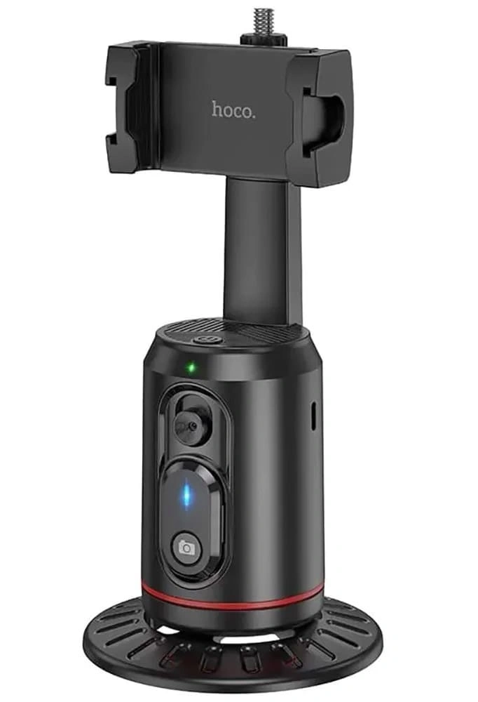 Монопод Hoco K23 Lotus Smart PTZ, Чёрный. Фото 2