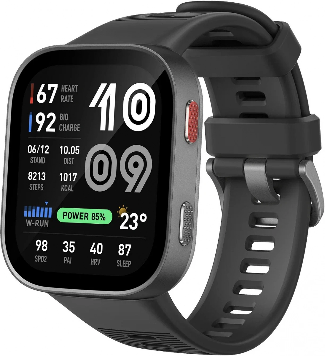 Умные часы Amazfit BIP Max, Серый карбон (A2568). Фото 1