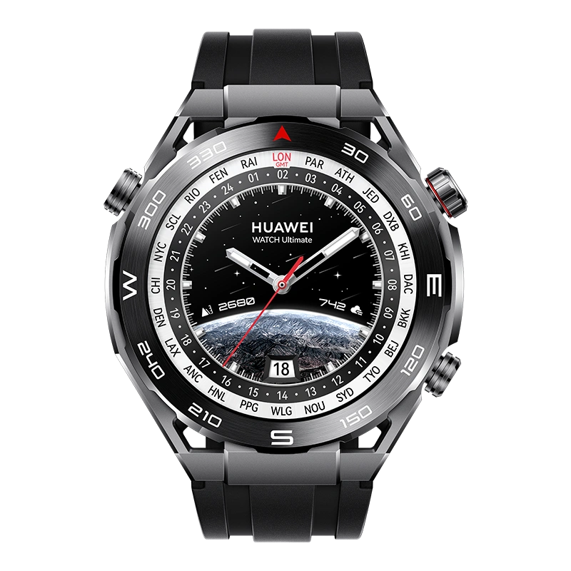 Умные часы Huawei Watch Ultimate, Expedition Black (CLB-B19). Фото 2