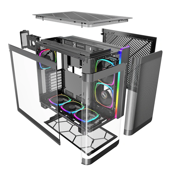 Корпус Montech KING 95 PRO [King 95 Pro Black] Чёрный. Фото 5