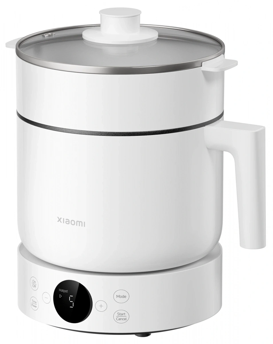 Рисоварка-мультиварка Xiaomi Multifunctional Cooker 1.5L 1000W MEC01, White (BHR8969EU). Фото 1