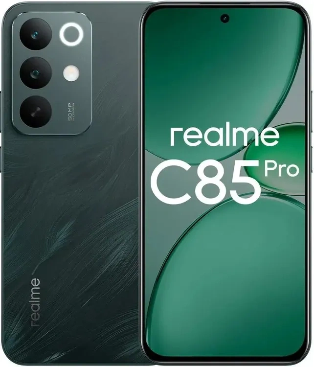 Смартфон Realme C85 Pro 6/128Гб Тёмно-зелёный. Фото 1